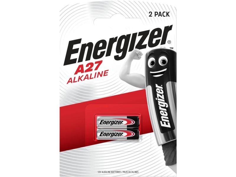 25 Batterie Alcaline 27A 12V - MN27, V27GA, L828 Per Telecomandi E Allarmi