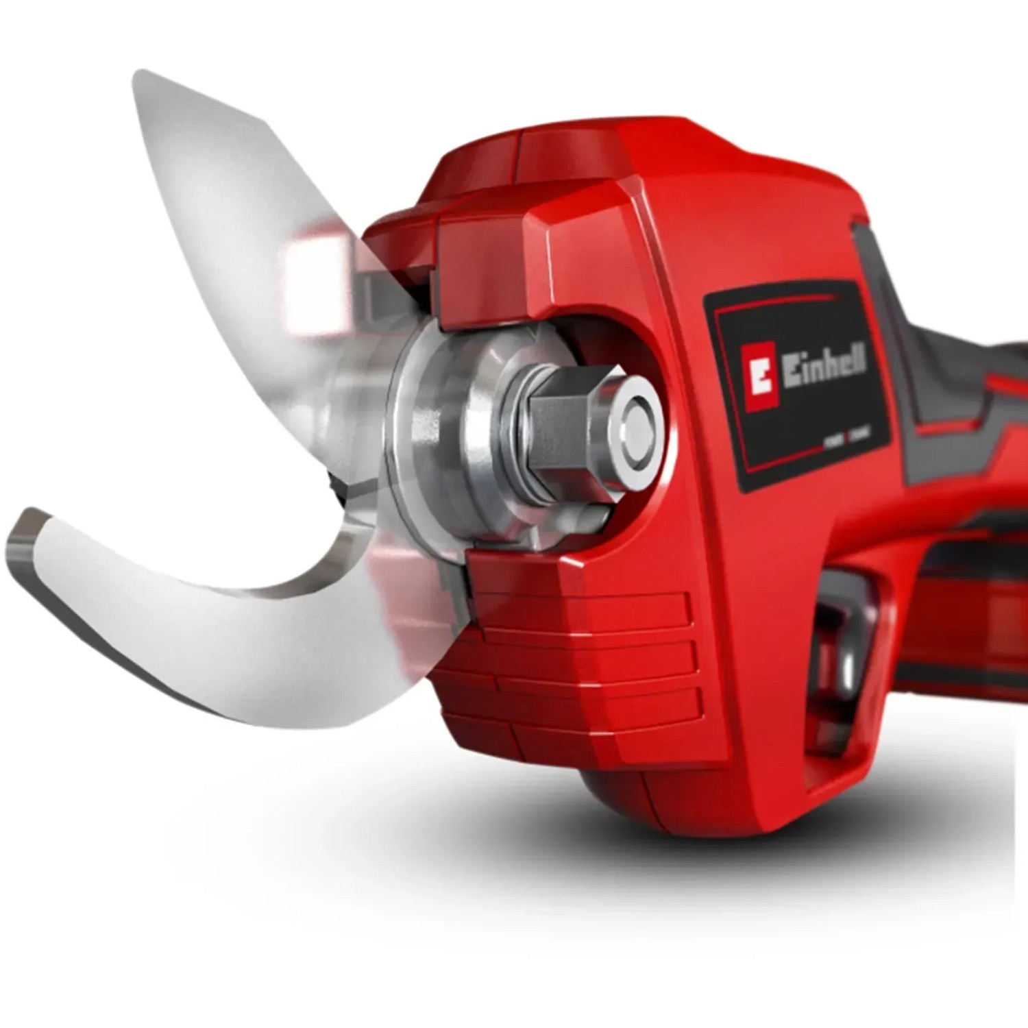 Einhell Power X-Change GE-LS 18 Li-Solo: Cesoie da potatura rosse per rami fino a 28mm, senza batteria.