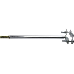 t.b.t. Accessorio video: Staffa in metallo con fascetta stringitubo e viti.