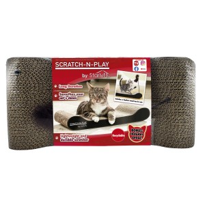 t.b.t. Tiragraffi per gatti in cartone con erba gatta.