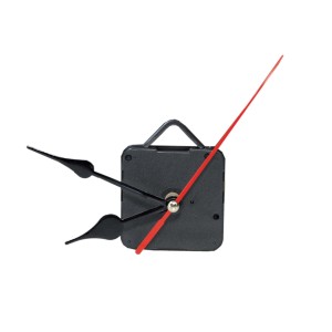 Meccanismo orologio con lancette per accessori artistici, t.b.t.