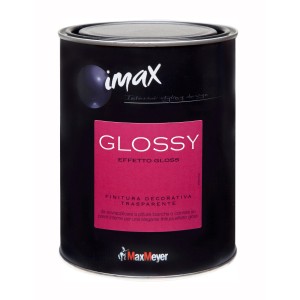 Barattolo di pittura per effetti creativi t.b.t. per pareti con effetto lucido.