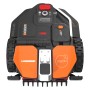 Worx Landroid Vision L1300 WR213E robot tagliaerba, vista frontale. Robot rasaerba senza filo perimetrale.