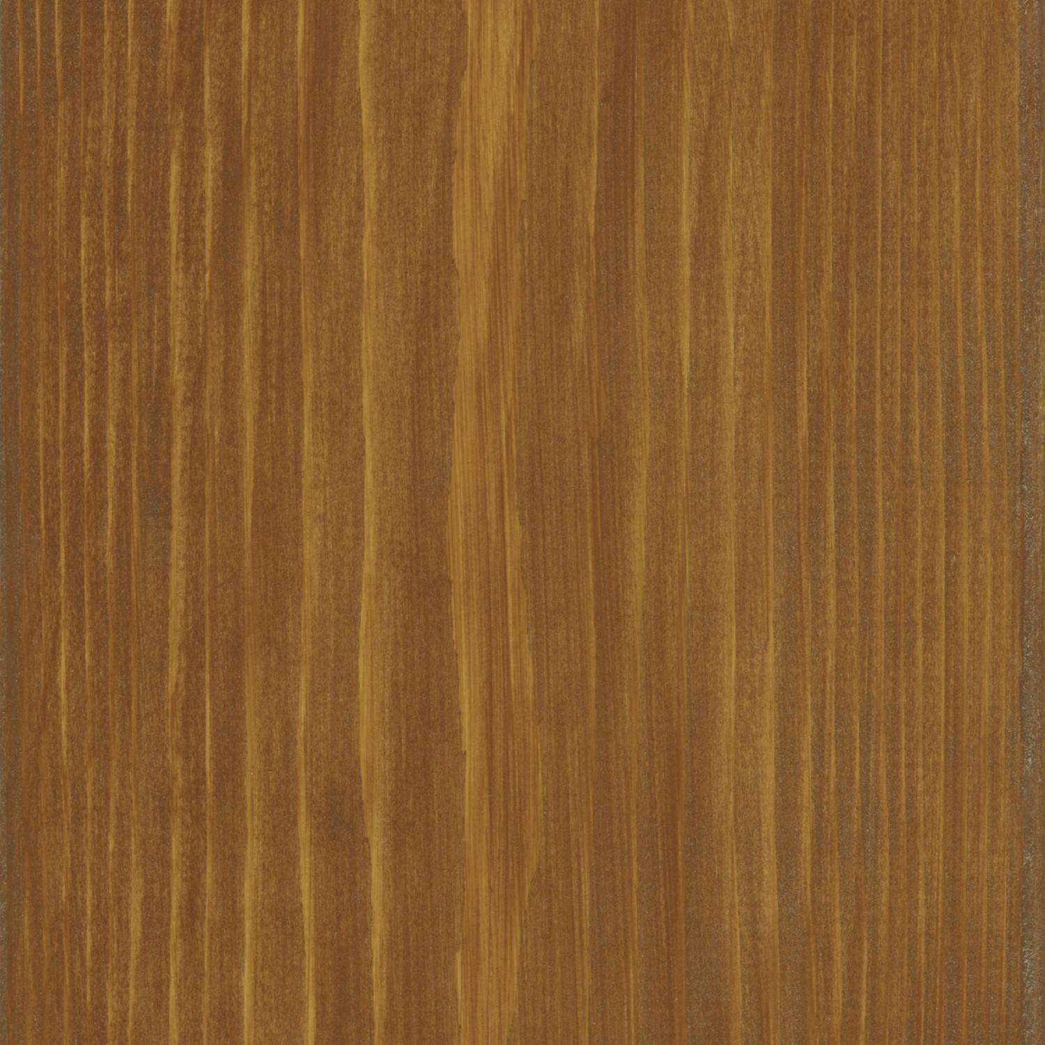 Struttura in legno con tonalità teak della OBI Wetterschutz-Holzlasur 2in1.