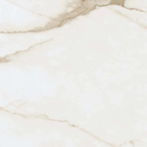 Piastrella per pavimenti chiara con effetto marmo per interni.