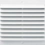 Griglia di ventilazione bianca t.b.t. per montaggio a parete.