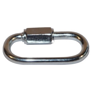 Moschettone t.b.t. argentato per applicazioni versatili.