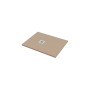 Piatto doccia t.b.t. beige, design piatto con scarico quadrato.
