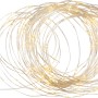 Catena luminosa solare Longo arrotolata, 11,9 m, con LED bianco caldo per esterni.