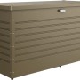 Biohort FreizeitBox 160 in bronzo metallizzato: Box universale per giardino e terrazza.