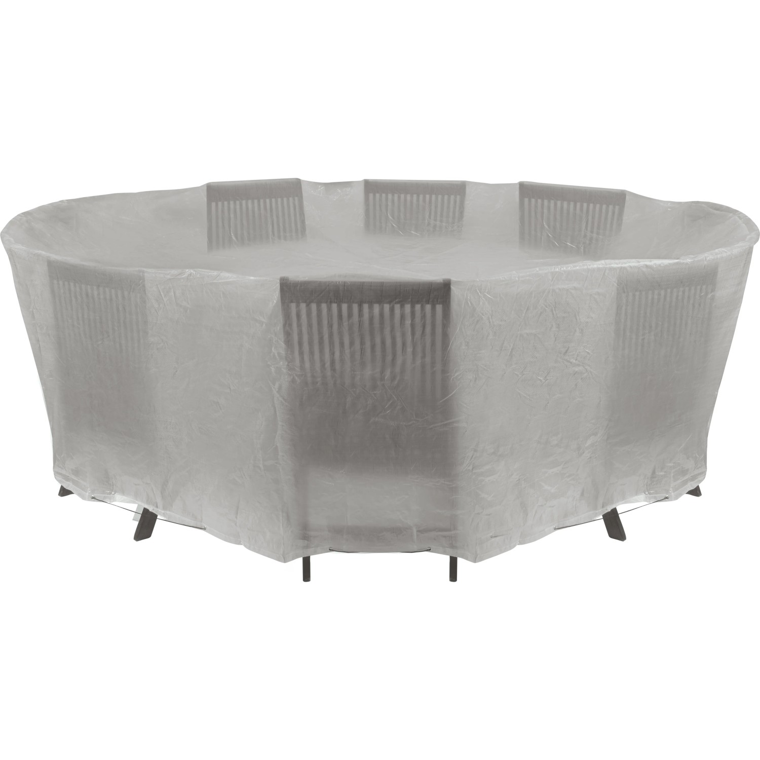 Copertura Per Mobili Da Giardino 290x180x54 Cm - Telo Oxford 420D Impermeabile, Antivento, Con Cordini Regolabili, Nero