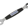 Chiave a cricchetto LUX Comfort 17 mm con impugnatura ergonomica per avvitare comodamente.