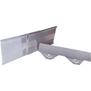 t.b.t. per Ciottoli e granulati, color argento.