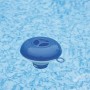 Galleggiante blu Bestway per prodotti chimici per piscina per il dosaggio di pastiglie di cloro o bromo.