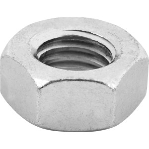 Dado esagonale LUX M16 zincato, confezione da 8 per una presa sicura.