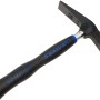 Martello da muratore LUX, forma renana, 600g, con impugnatura ergonomica per un lavoro confortevole.