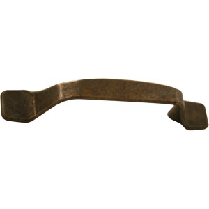 Maniglia per mobili t.b.t. in metallo effetto bronzo.