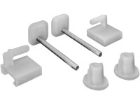 Gommini Copriwater Universali - Inserti Antiscivolo Per Sedile WC Con Fori 6mm E 8mm - Foto 6