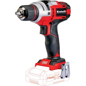 Trapano avvitatore a batteria Einhell TE-CD 18 Li E Solo (senza batteria) rosso/nero.