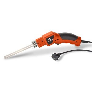 Utensile da taglio elettrico t.b.t. per tagli precisi. Ideale per vari materiali.