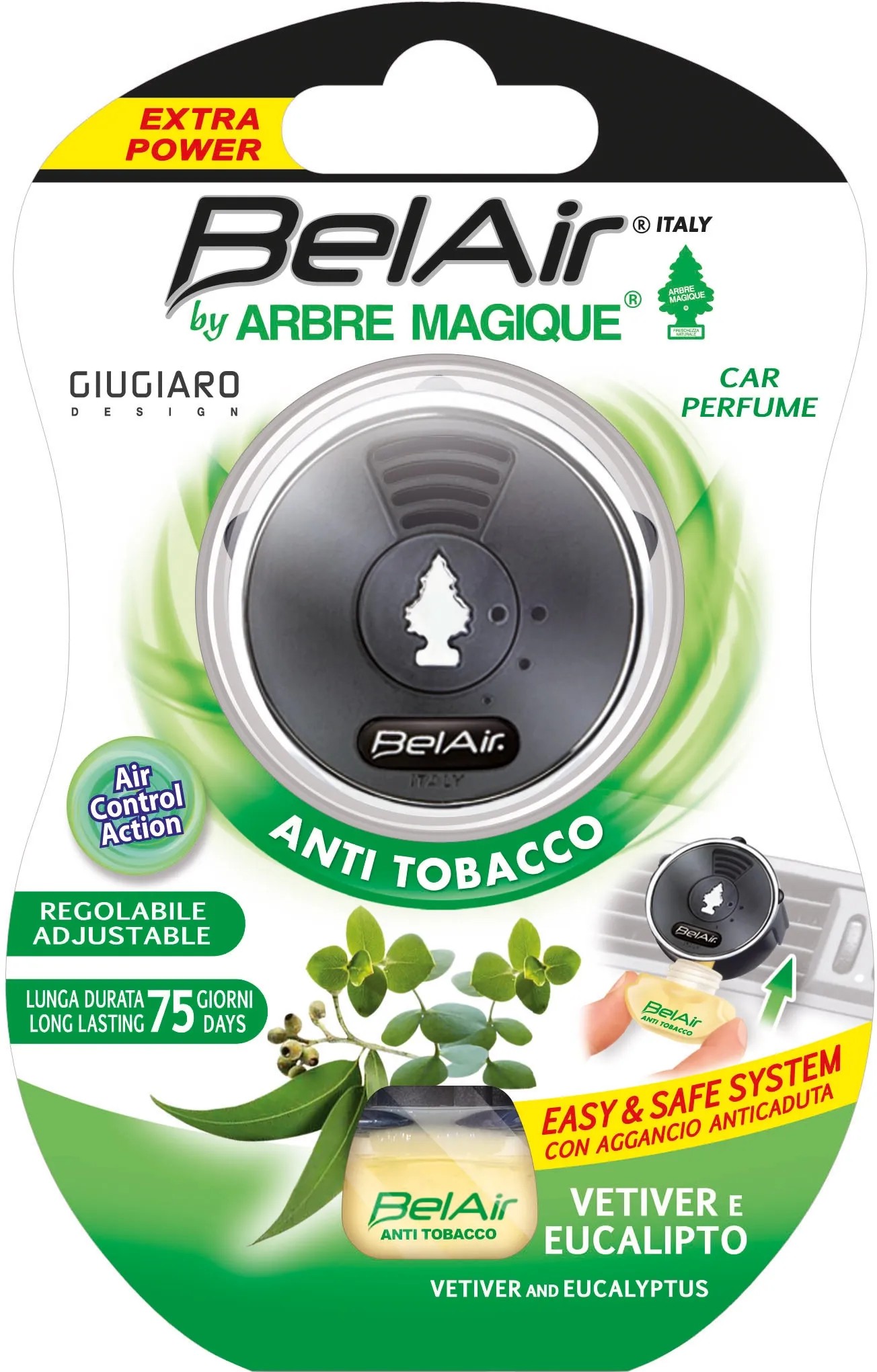 Profumatore Auto Liquido Airtech - Per Bocchette, Regolabile, 4 Fragranze - Foto 2