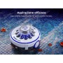 Robot per piscina Gre a batteria 4.000 mAh, grigio, per la pulizia della piscina.