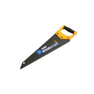 Sega a mano LUX Speedcut Professional, 475 mm, con impugnatura Ergo gialla per tagli precisi.