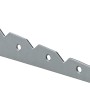 Aeratore per abiti Hettich argentato (290mm) in alluminio-plastica per montaggio a parete.