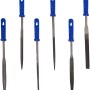 Set di lime da chiave LUX da 6 pezzi (100 mm), ideale per il fai da te.