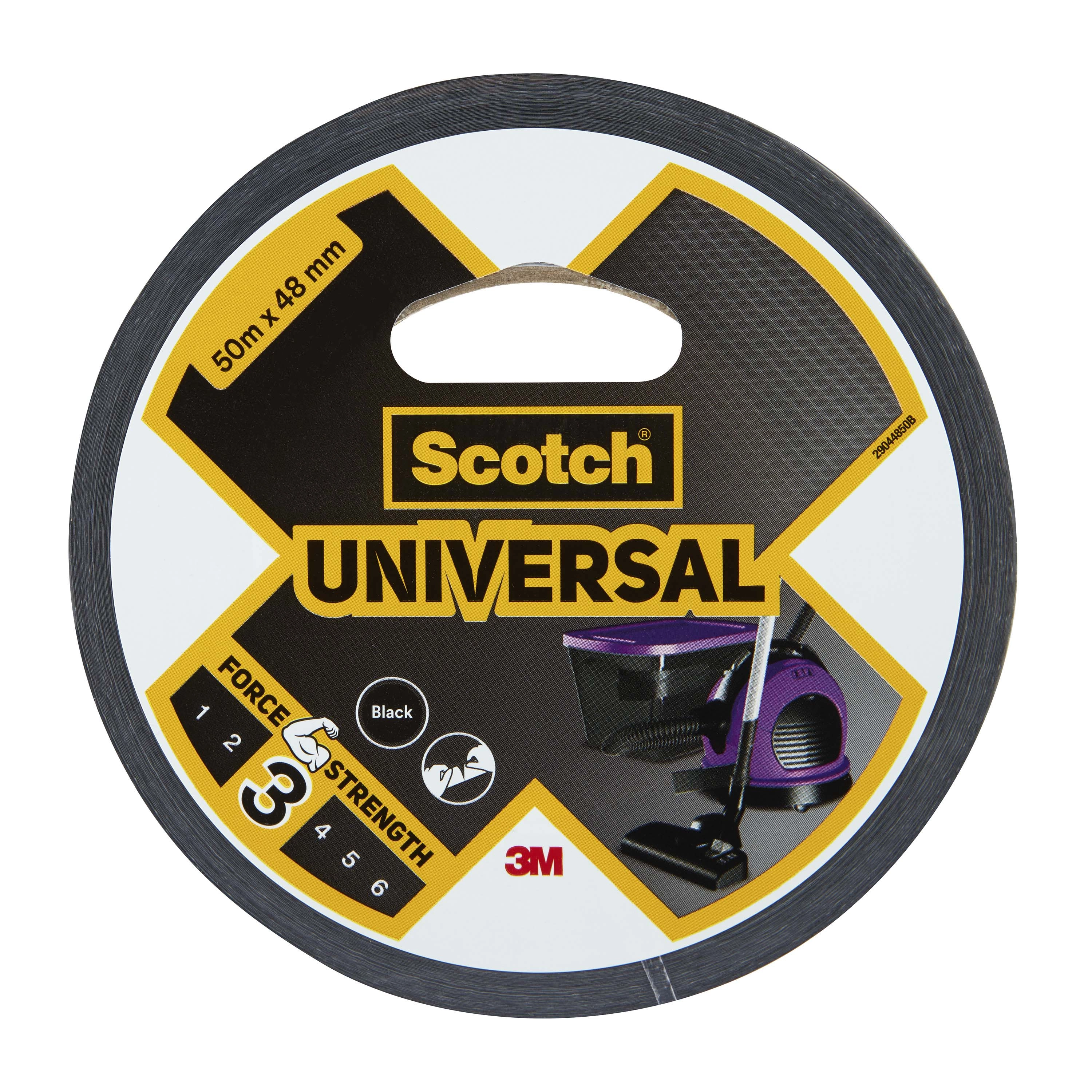 Nastro adesivo multiuso Scotch® Universal 50 m x 48 mm nero