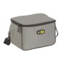 Borsa frigo grigia t.b.t. per campeggio, con tracolla e cerniera.