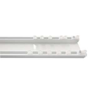 Binario 2 vie bianco a strappo 200 cm