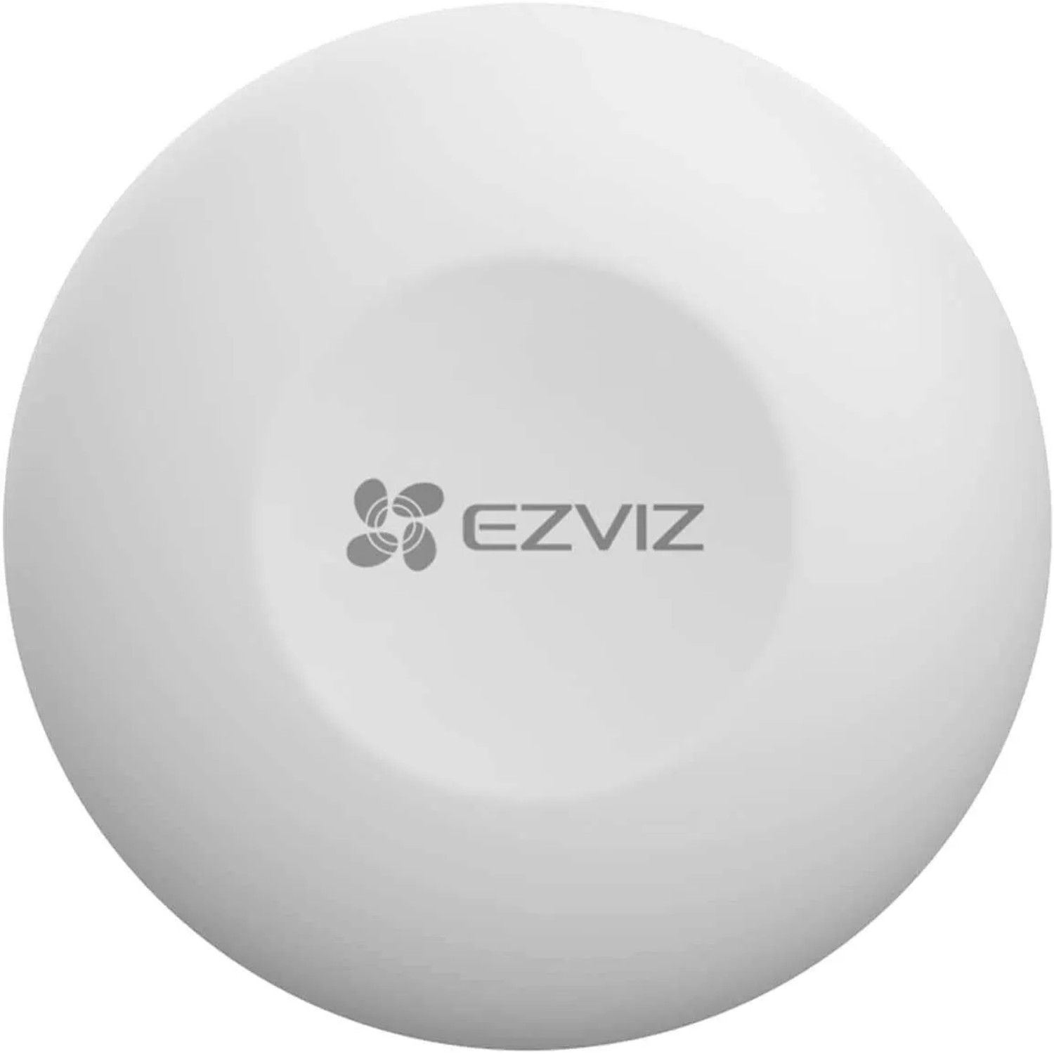 Telecamera di videosorveglianza EZVIZ bianca.