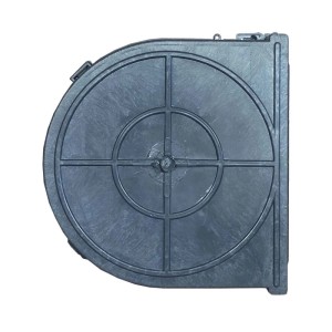 Cassetta incasso avvolgitore pvc interasse 165 mm 6 m