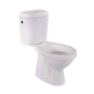 Vaso a terra Lake WC monoblocco scarico a pavimento bianco