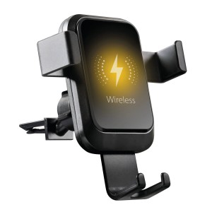 t.b.t. Supporto per cellulare da auto con ricarica wireless per bocchette d'aria.