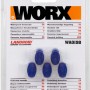 Connettori cavo Worx WA0198 (5 pz) per robot rasaerba Landroid, accessori per riparare ed estendere il cavo perimetrale.