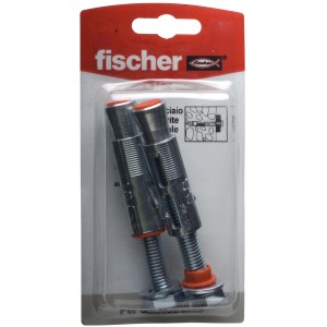 Tasselli Fischer, in acciaio, in blister