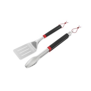 Set di posate per grill Weber nero-argento 2 pz