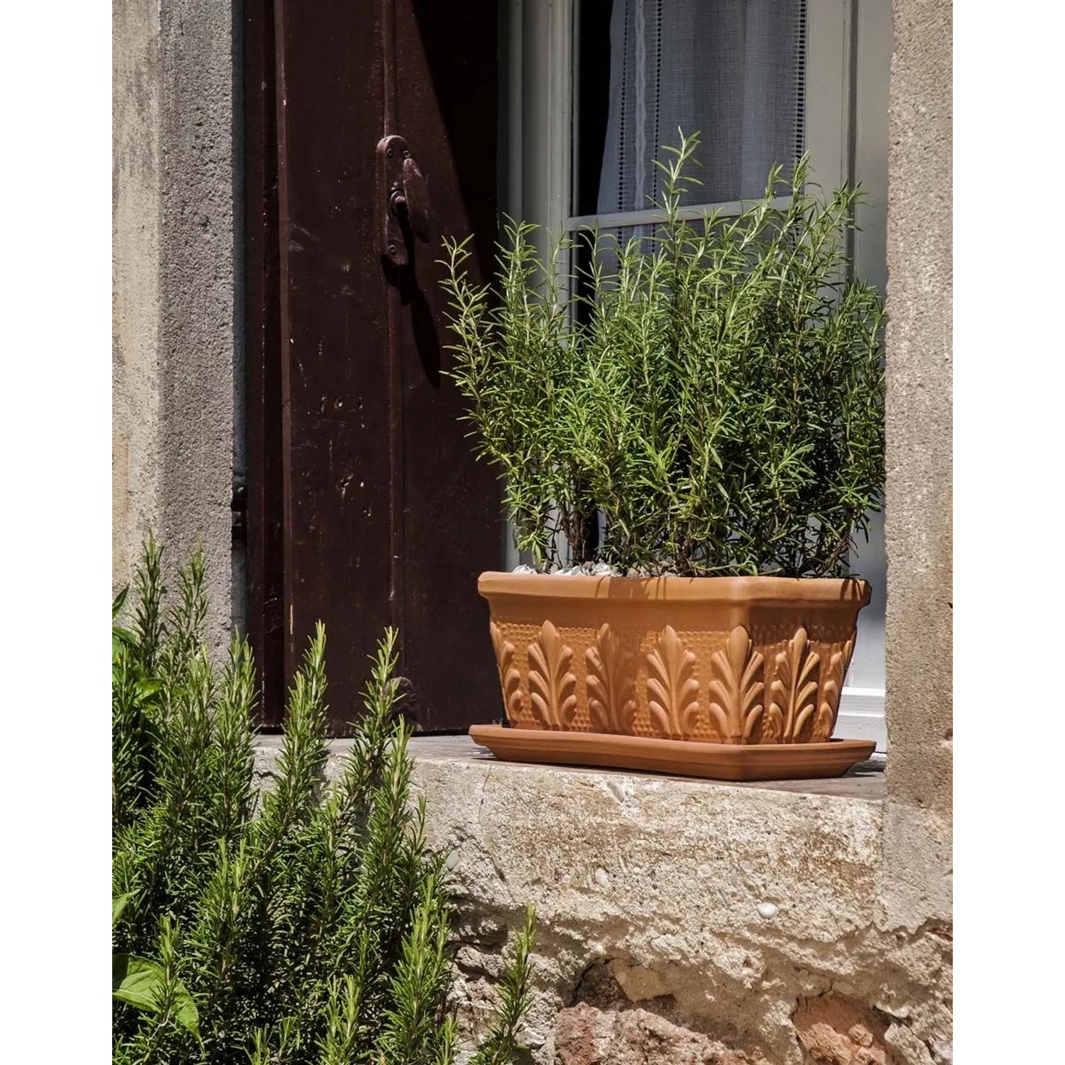 Cassetta Roma terracotta 42 cm_2