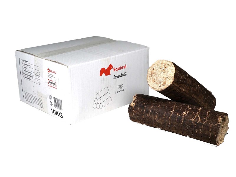 Tronchetti pressati di faggio in scatola 10 kg acquista da OBI