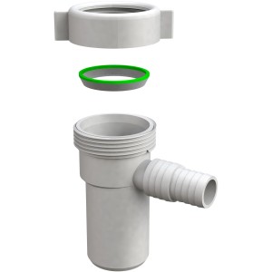 t.b.t. per lavatrice, plastica, accessori per tubi flessibili.