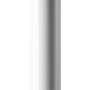Gamba per tavolo Hettich bianca, alta 200 mm, Ø 30 mm, per costruzione mobili.