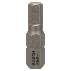 Punta per Avvitatore Bosch Extra Hard HEX 5 25 mm 3 pz