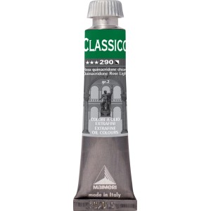 Tubo di colore ad olio Classico, tonalità Rosa Chinacridone chiaro, di Maimeri.