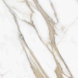 Piastrella in gres porcellanato rett Eternal Marble gold 60x60 cm 1,44 m²