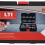 t.b.t. Set di attrezzi con inserti e accessori in valigetta.