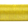 Tubo flessibile giallo t.b.t. con connettori in metallo.