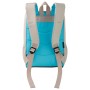 Borsa frigo Campingaz Ethnic Junior Backpack, turchese-multicolore, 9 l, vista posteriore.