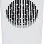 Deumidificatore bianco LEF-205-40 con sfiato rotondo e display digitale.